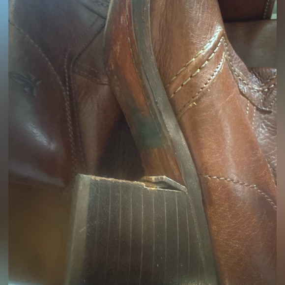 Frye Jane Boots Size 8 redwood color please see all photos - Picture 8 of 8